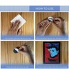 90 Pcs Strong Double Sided Tape Rectangle Round Removable Double