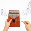17 Tones Thumb Piano Set 17 Keys Kalimba with Tuning