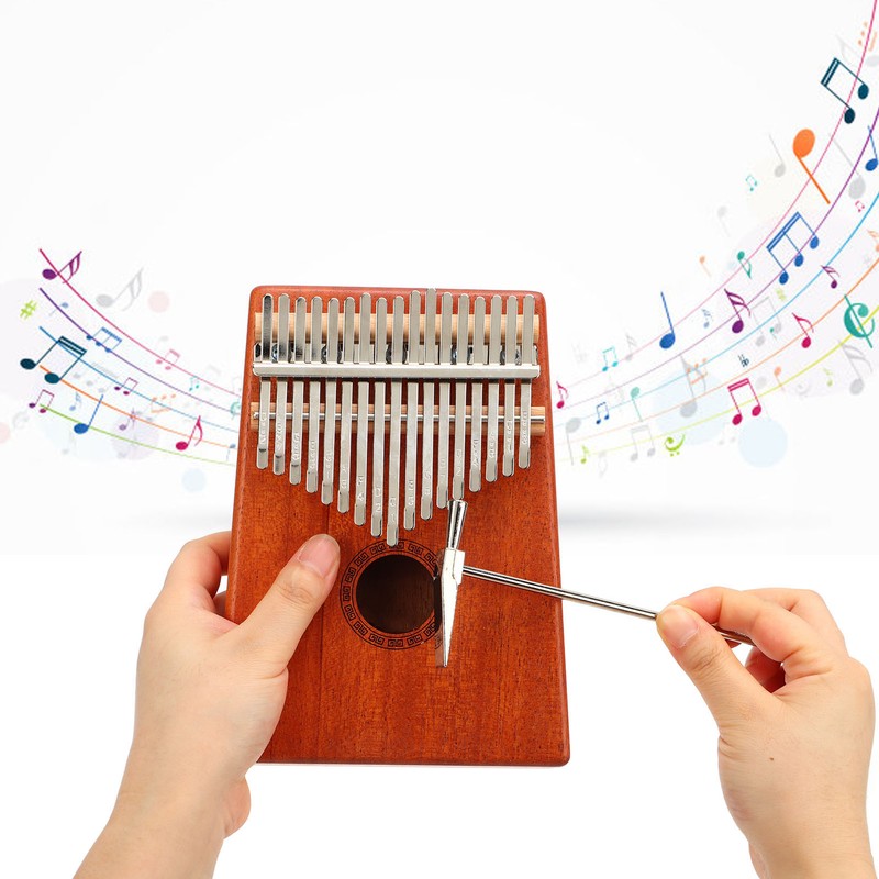 17 Tones Thumb Piano Set 17 Keys Kalimba with Tuning