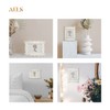 AELS Vintage Picture Frame, Elegant Antique Photo Frames with Glass