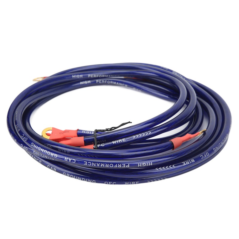 5pcs Pure Copper Battery Inverter Cable Flame Retardant Universal for
