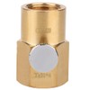 TR21-4 to CGA320 Brass Soda Bottle Adapter CO2 Fill Valve