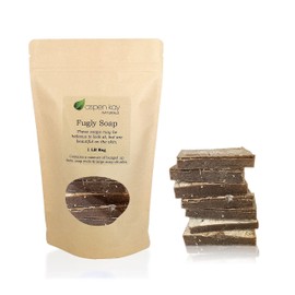 Aspen Kay Naturals - 1 Pound Bag of Fugly Soap, a Mixture of Banged Up Bars, Soap Ends & Soap Chunks. Natural & Organic Soap. (Coffee & Oatmeal)