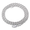 The Bling Factory 2mm-7mm Solid .925 Sterling Silver Diamond-Cut Twisted