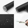 seonta Black Contact Paper Thick Peel and Stick Wallpaper 16"x198"