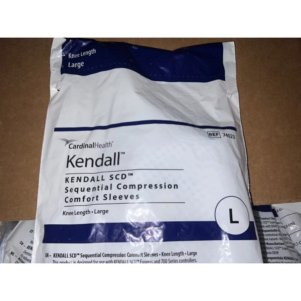 Kendall 74023 Sequential Compression Comfort Sleeves Knee Length Large