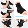 Yosoo Ankle Brace - Breathable Neoprene Adjustable Compression Ankle Support