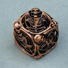 Metal Skull Dice Unique Hollow Dice Set for Dungeons and