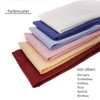 GARIELLA Elegant Napkins Set / 3 Fabric Napkins in Blue/Dark
