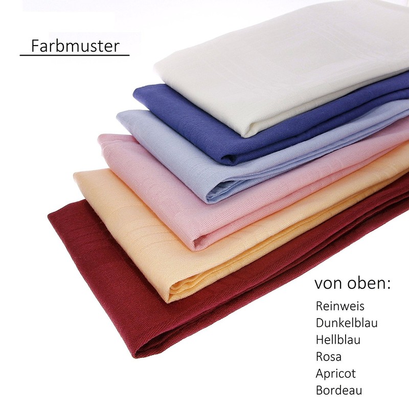 GARIELLA Elegant Napkins Set / 3 Fabric Napkins in Blue/Dark