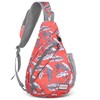 ZOMAKE Sling Bag,Crossbody Sling Backpack Shoulder Chest Bag for Women