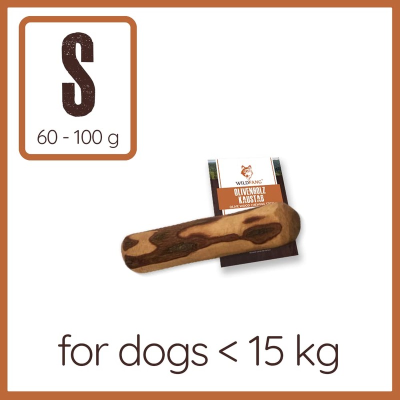 Wildfang® Olive Wood Chewing Sticks for Dogs, Small - Tough