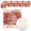 Happy Bath Original Collection Soap Cherry Blossom Scent, 90g, 12 Pieces / 해피바스 오리지널 컬렉션 비누 체리블로섬향, 90g, 12개입
