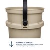 YETI Loadout 5-Gallon Bucket, Impact Resistant Fishing/Utility Bucket, Tan