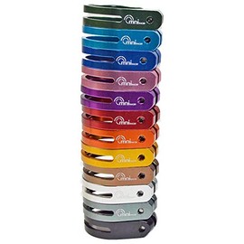 OMNI Racer WORLDS LIGHTEST RACE-Lite CNC Alloy Seatpost Clamp 34.9-35mm (Pink)