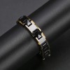 Ceramic Tungsten Steel Therapy Bracelet Health Care Lose Weight Bracelet