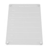 13 X 9.1in Magnetic Dry Erase Calendar Acrylic Planning Bord