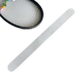 Racket Head Protection Tape - Transparent Waterproof Racquet Guard Head Protection Tape - Badminton Racket Protector Sticker, Tennis Racket Head Protector for Paddles Tennis Rackets