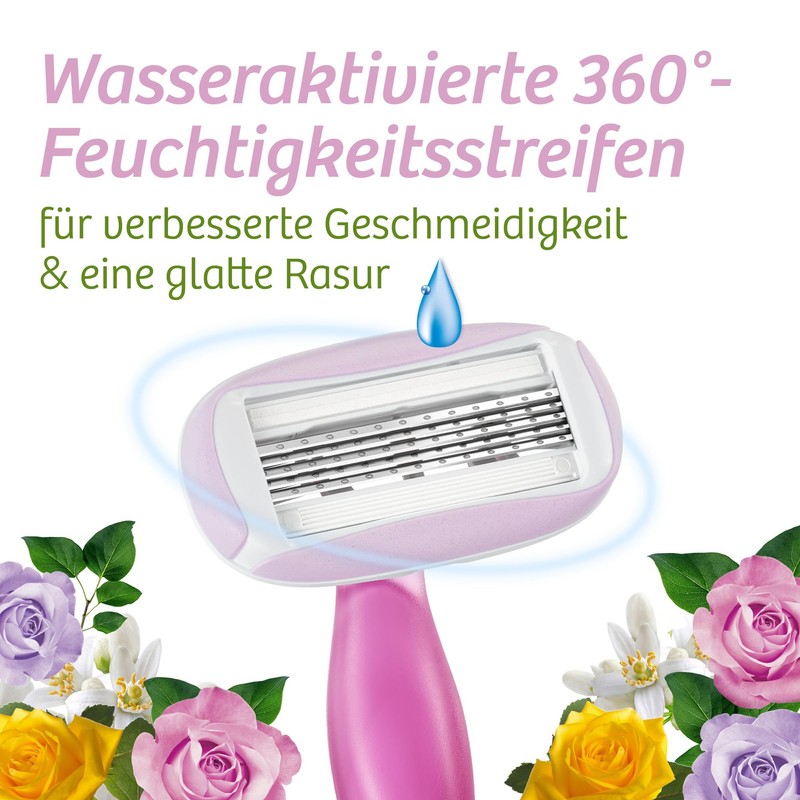BIC Soleil Escape 5 Blade Disposable Razor for Women with
