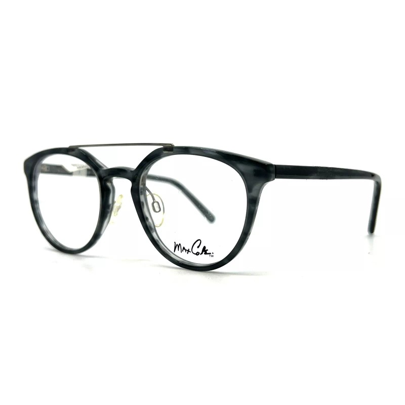 Max Cole MC1505 COL 20 Eyeglasses Frames Gray Tortoise Wire