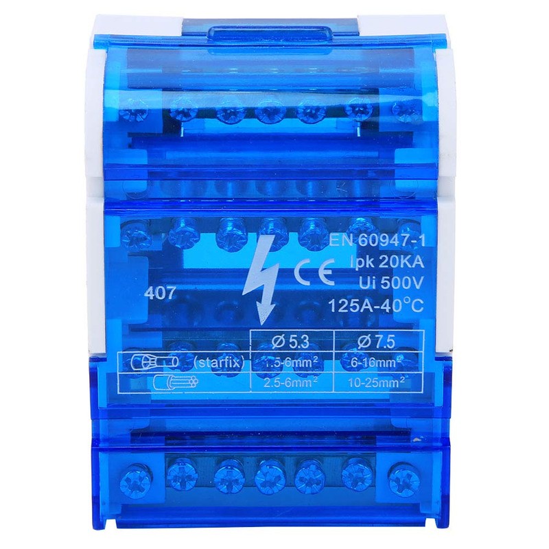 Distribution Box, DIN Rail Junction Box, 407 Terminal Distribution Box,