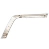 Front Bumper Lower Chrome Trim ABS Side Molding Strips Replacement