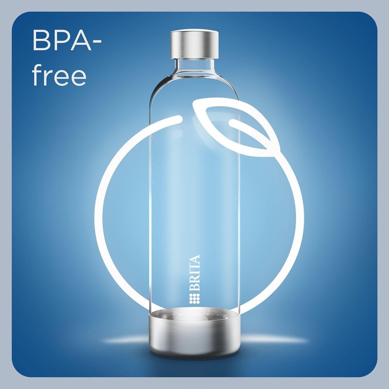 Pack 2 Bouteilles BRITA - Pour machine SodaONE - Capacité