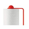Fratelli Guzzini Shapes Home Kitchen Roll Paper Holder, Plastic, Red