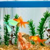 WOONEKY Betta Leaf Hammock Fish Rest Pad Double Bed for