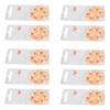 60pcs Long Lasting Power Hearing Device Battery Zinc Air Sound