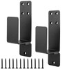 2 Pack Door Barricade Brackets for 2 X 4 Lumber,