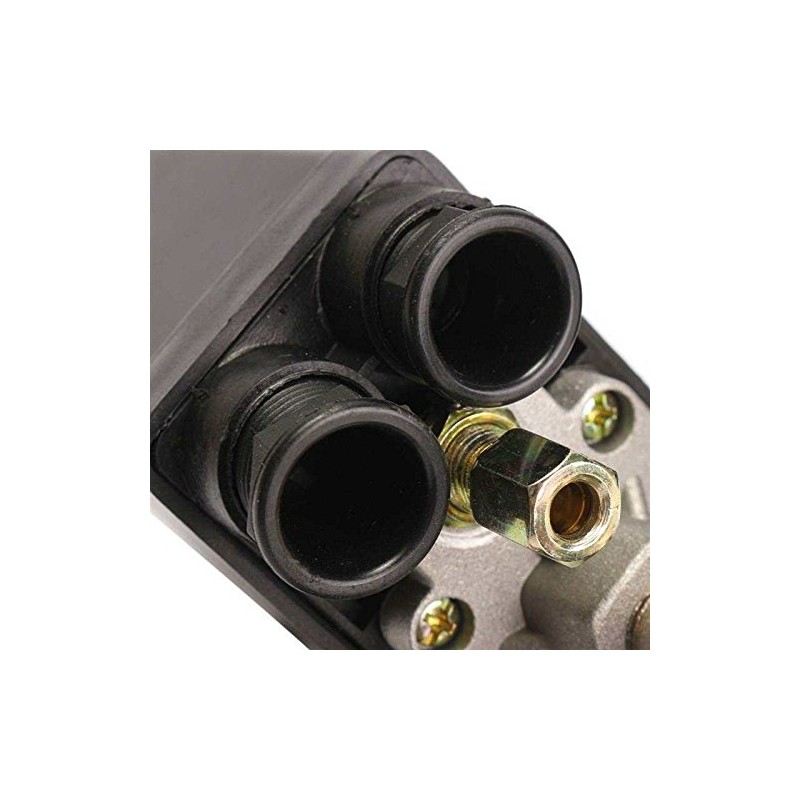 OZSTOCK 90-120PSI Air Compressor Pressure Switch Control Valve Manifold Gauges