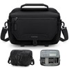 RAINSMORE Camera Bag, Small Waterproof Camera Sling Bag DSLR/SLR/Mirrorless Camera