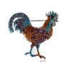 Alilang Colorful Crystal Rhinestone Rooster Cock Fashion Jewelry Pin Brooch
