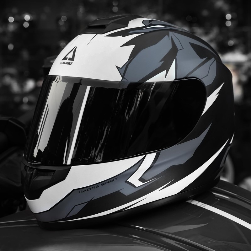 TRIANGLE Motorcycle Helmets Full Face Motorcycle Helmet for Men &