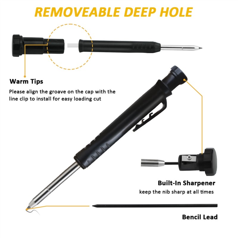 Multi Function Scribing Tool Aluminum Alloy Scribe Tool with Deep