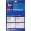 Carex Fracture Bed Pan with 47.3 oz Capacity, Portable Bed