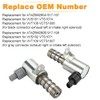 JDMEXEV 4PCS Engine Variable Valve Timing VVT Solenoid Intake Exhaust