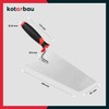 KOTARBAU® Stainless Steel Trapezoidal Trowel 200 mm x 123 mm