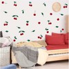 Red Cherry Wall Decal Fruit Wall Decals Peel And Stick