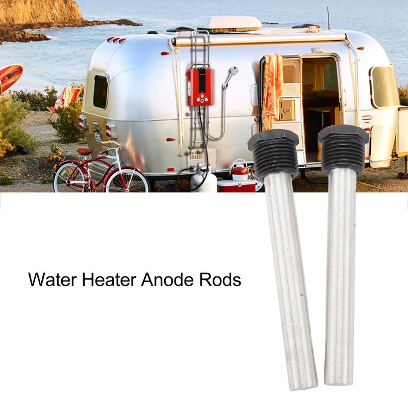 RV Water Heater Anode Rods, 2 Anode Rods wth PTFE