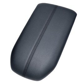 IRIEQU Center Console Lid Compatible with Toyota Rav4 2019 2020 2021 2022 2023 Armrest Cover Replace 58920-42010-C0 5892042010C0 Leather Material(Black)