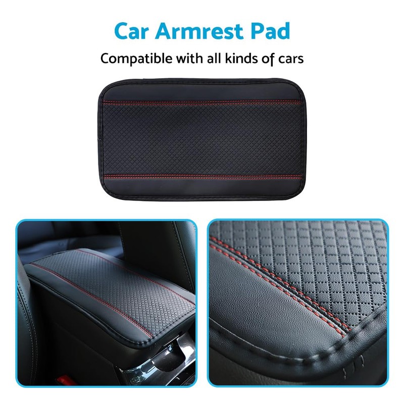 MAX COOL Car Armrest Cushion Cover Center Console Box Pad