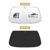 Windshield Sun Shade Compatible with Infiniti Q50 QX60 Car Front