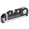 Multipurpose Laser Leveller Infrared Spirit Level Tape Measure Tool for