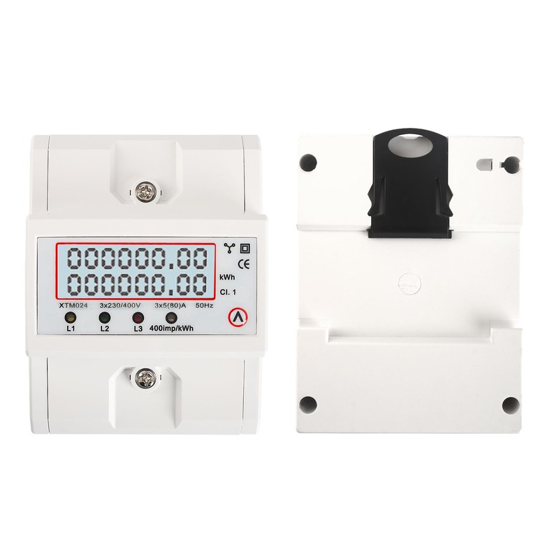 XTM024 LCD Digital Electricity Meter, Electricity Meter, 3 Phase Digital