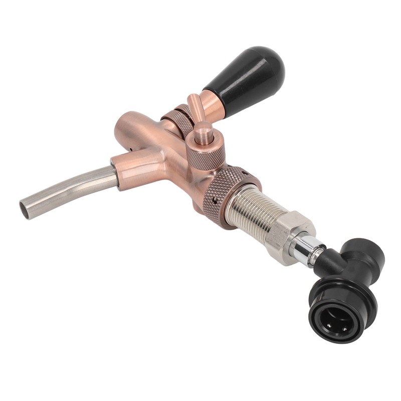 G5/8 Beer Faucet Brass Stainless Steel Beer Tap Adjustable Beer