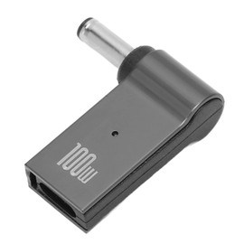 PD Charging Converter, Lightweight Portable 100W 5A Type-C Plug, Aluminum Alloy PD Adapter for Laptops