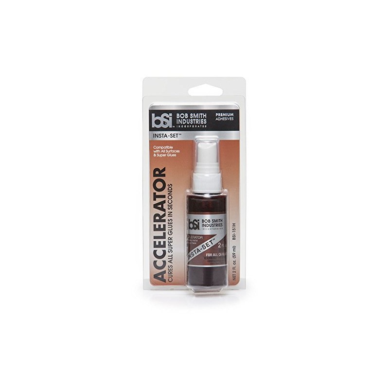 Bob Smith Industries BSI-151H Insta-Set Super Glue Accelerator,Clear, 2 fl.