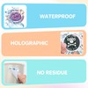 ELZO 300 Pcs Holographic Funny Stickers for Adults Pack -